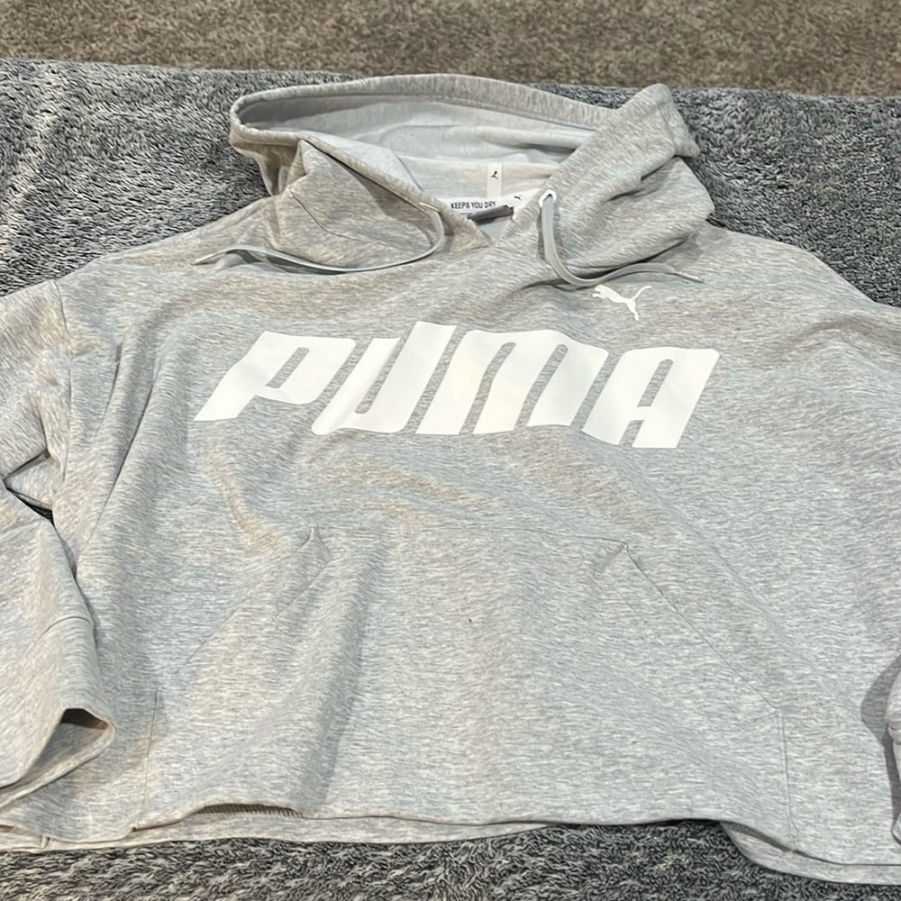 Puma crop top sweatshirt